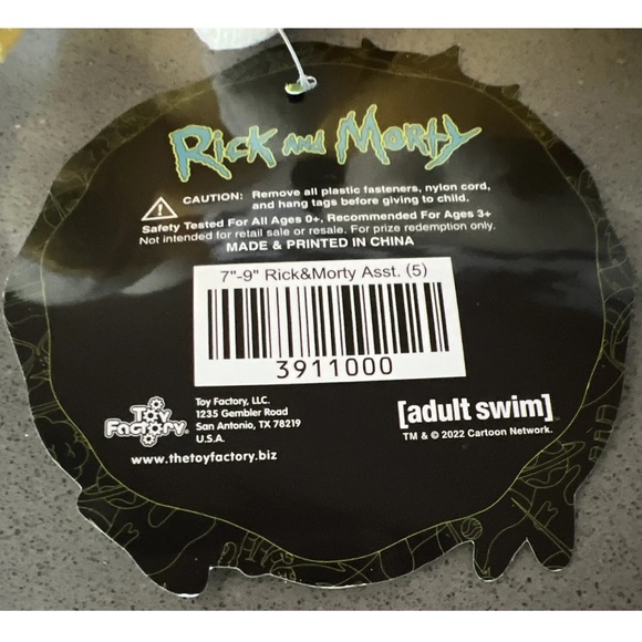 Rick and Morty / SQUANCHY Plush / Soft & Fuzzy Officially Licensed 9” BRAND NEW - Picture 11 of 13